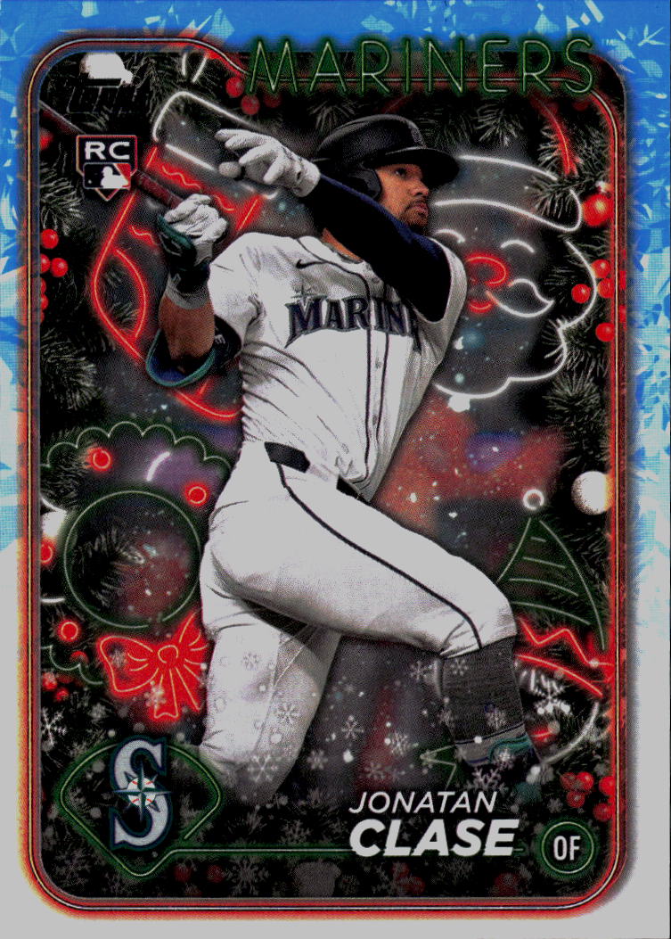2024 Topps Holiday #H14 Jonatan Clase