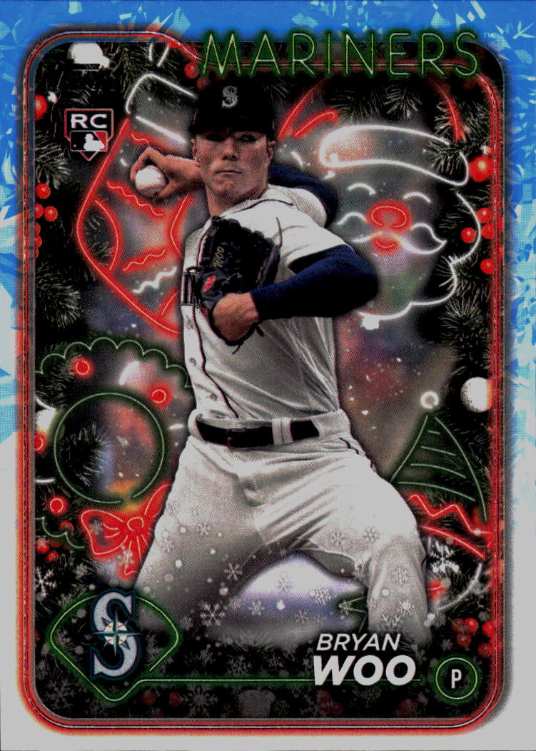 2024 Topps Holiday #H193 Bryan Woo