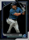 2024 Bowman Chrome #60 Dominic Canzone
