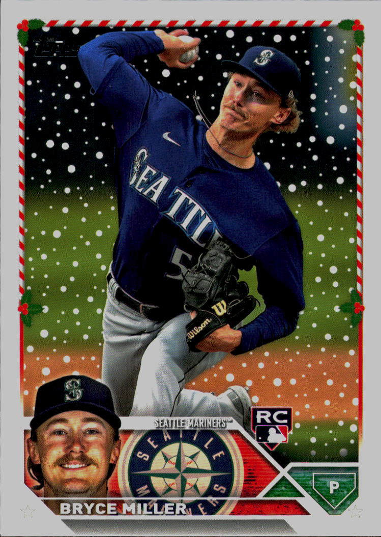 2023 Topps Holiday #H65 Bryce Miller
