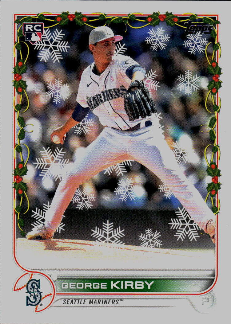 2022 Topps Holiday #HW166 George Kirby