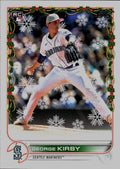 2022 Topps Holiday #HW166 George Kirby