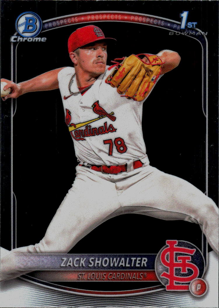 2025 Bowman #BCP-74 Zack Showalter Chrome Prospects