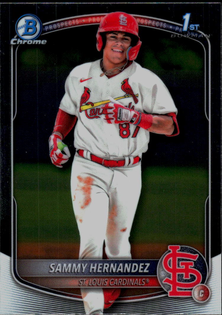 2025 Bowman #BCP-66 Sammy Hernandez Chrome Prospects