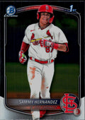 2025 Bowman #BCP-66 Sammy Hernandez Chrome Prospects