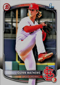 2025 Bowman #BP-25 Quinn Mathews Prospects