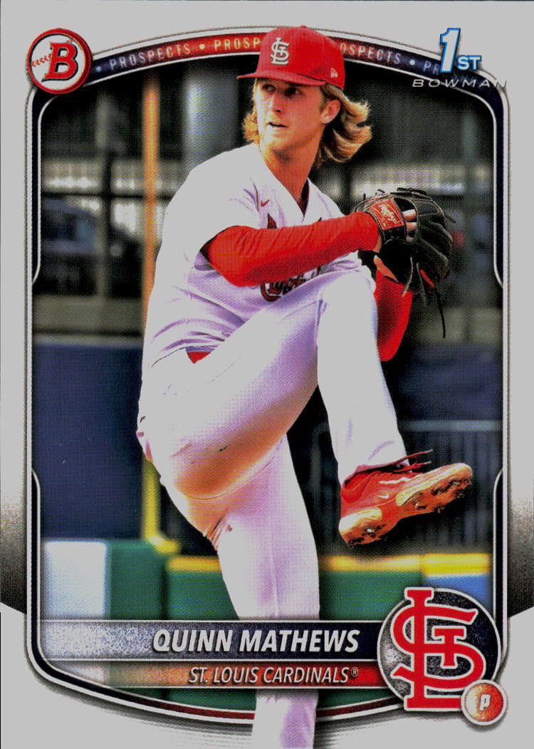 2025 Bowman #BP-25 Quinn Mathews Prospects
