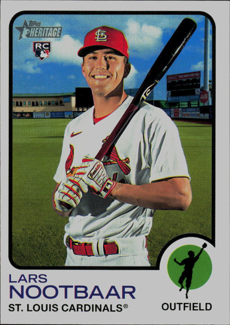 2022 Topps Heritage #32 Lars Nootbaar