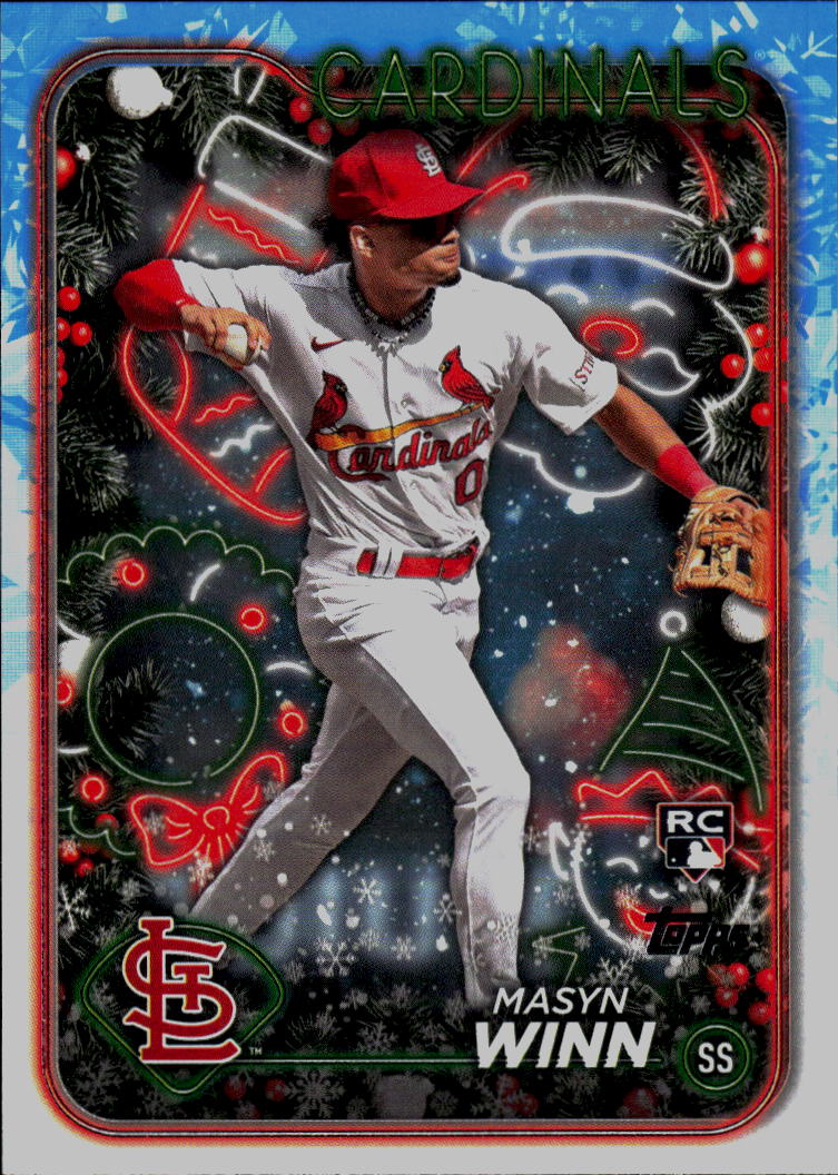 2024 Topps Holiday #H94 Masyn Winn