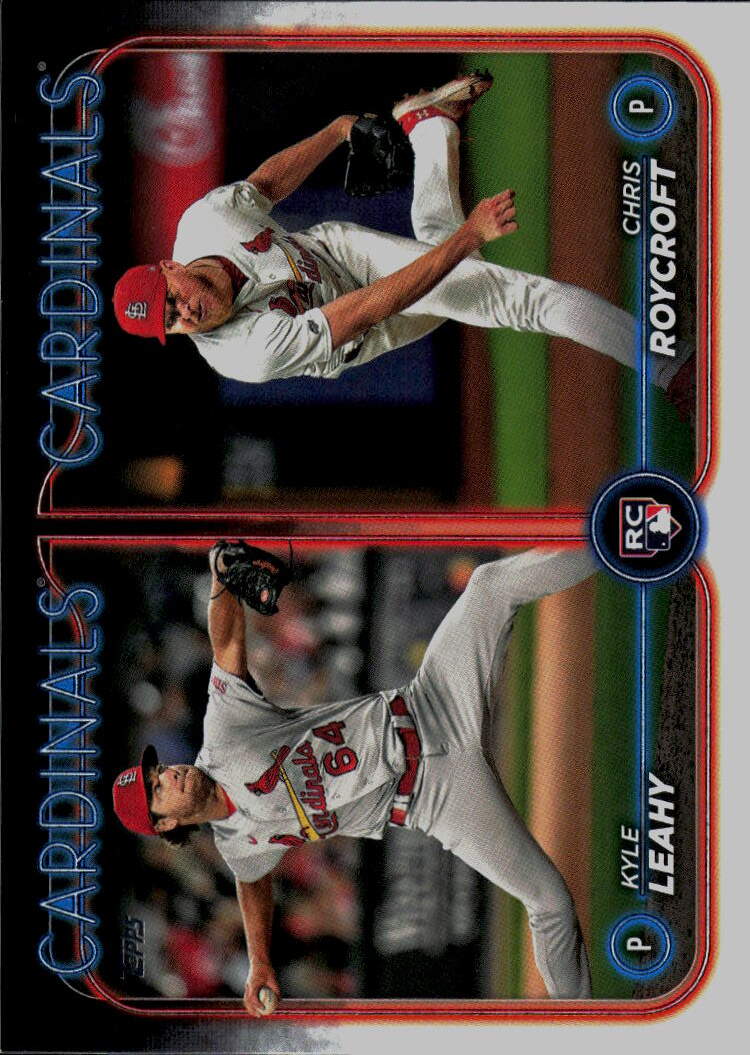 2024 Topps Update #US189 Kyle Leahy / Chris Roycroft RCOM,