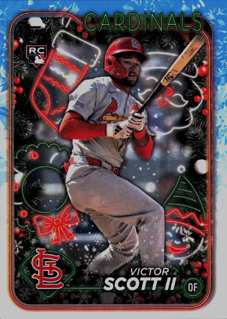 2024 Topps Holiday #H105 Victor Scott II