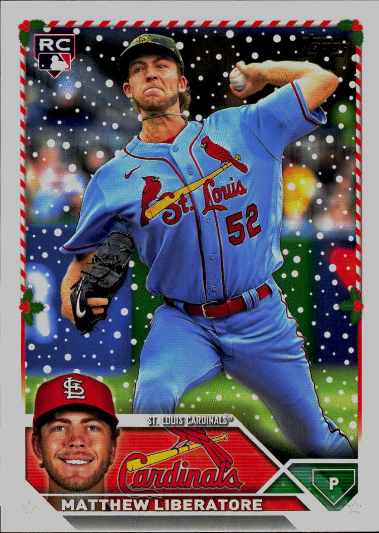2023 Topps Holiday #H193 Matthew Liberatore