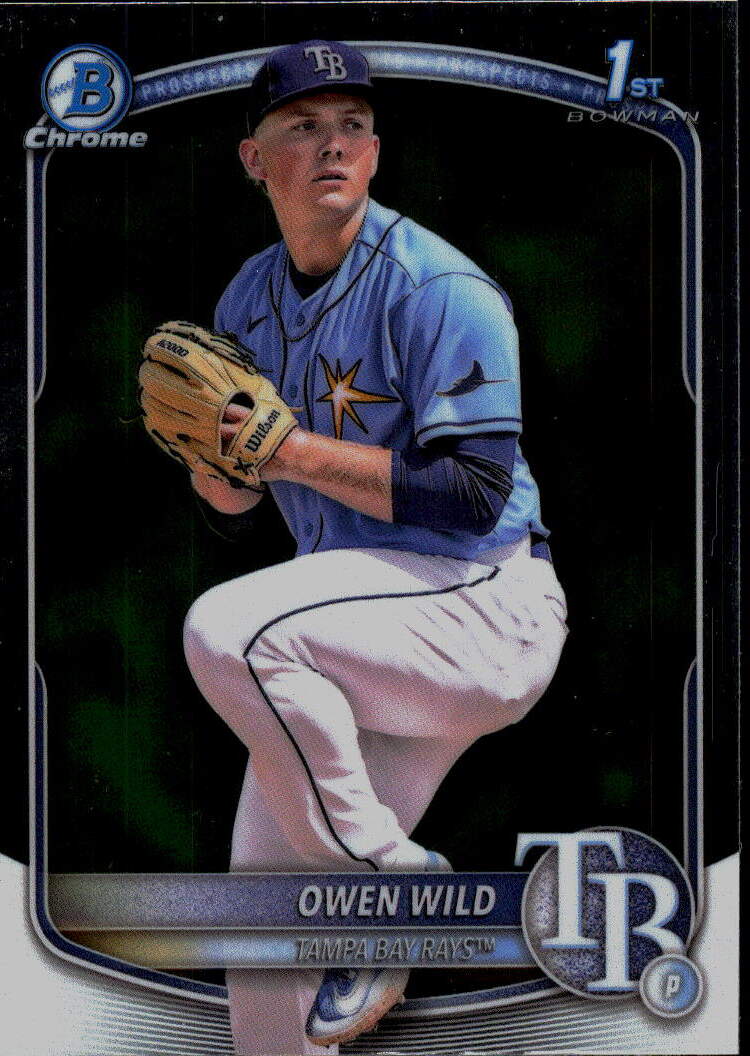 2025 Bowman #BCP-14 Owen Wild Chrome Prospects