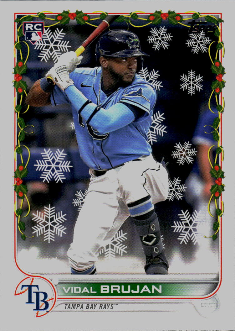 2022 Topps Holiday #HW171 Vidal Brujan