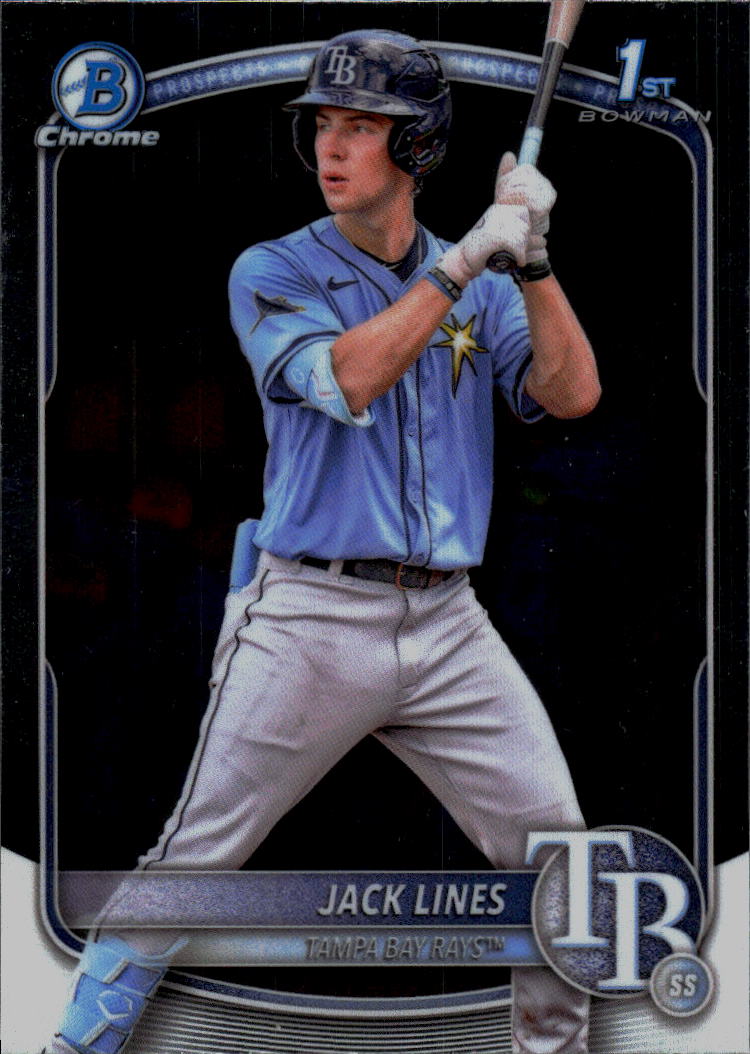 2025 Bowman #BCP-64 Jack Lines Chrome Prospects