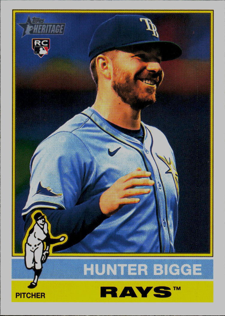 2025 Topps Heritage #256 Hunter Bigge