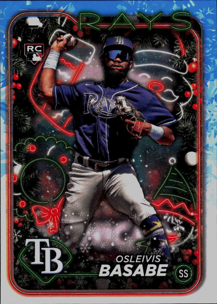 2024 Topps Holiday #H118 Osleivis Basabe