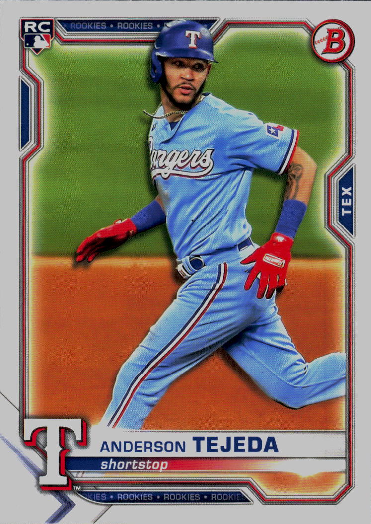 2021 Bowman #33 Anderson Tejeda
