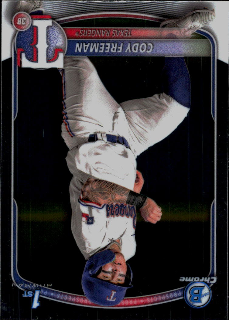 2025 Bowman #BCP-112 Cody Freeman Chrome Prospects