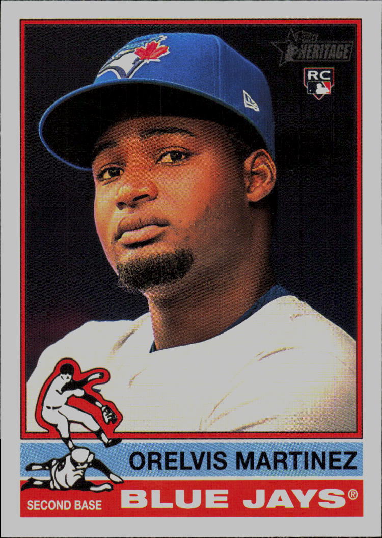 2025 Topps Heritage #383 Orelvis Martinez