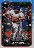 2024 Topps Holiday #H132 Davis Schneider