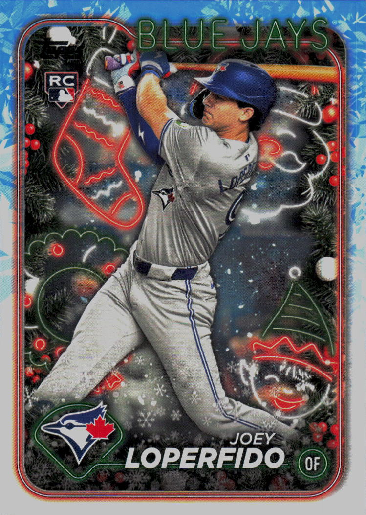 2024 Topps Holiday #H71 Joey Loperfido