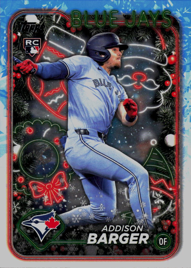 2024 Topps Holiday #H181 Addison Barger