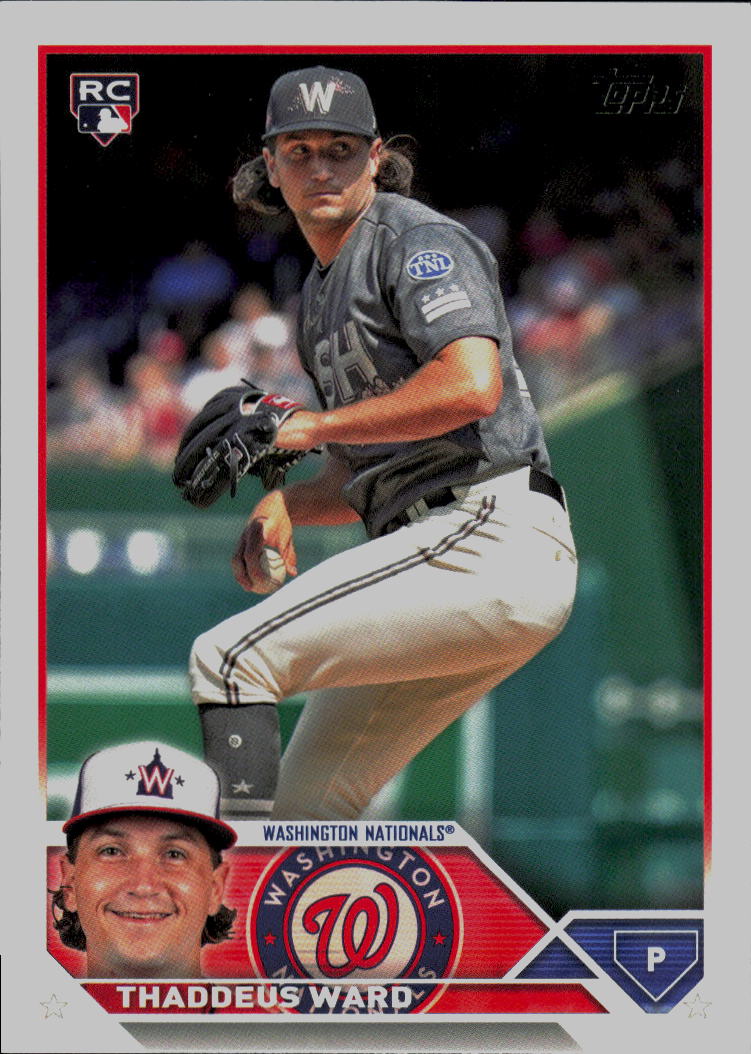 2023 Topps Update #US111 Thaddeus Ward