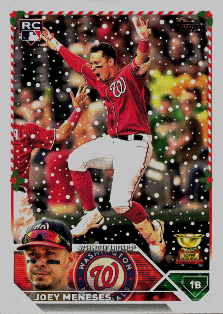 2023 Topps Holiday #H80 Joey Meneses