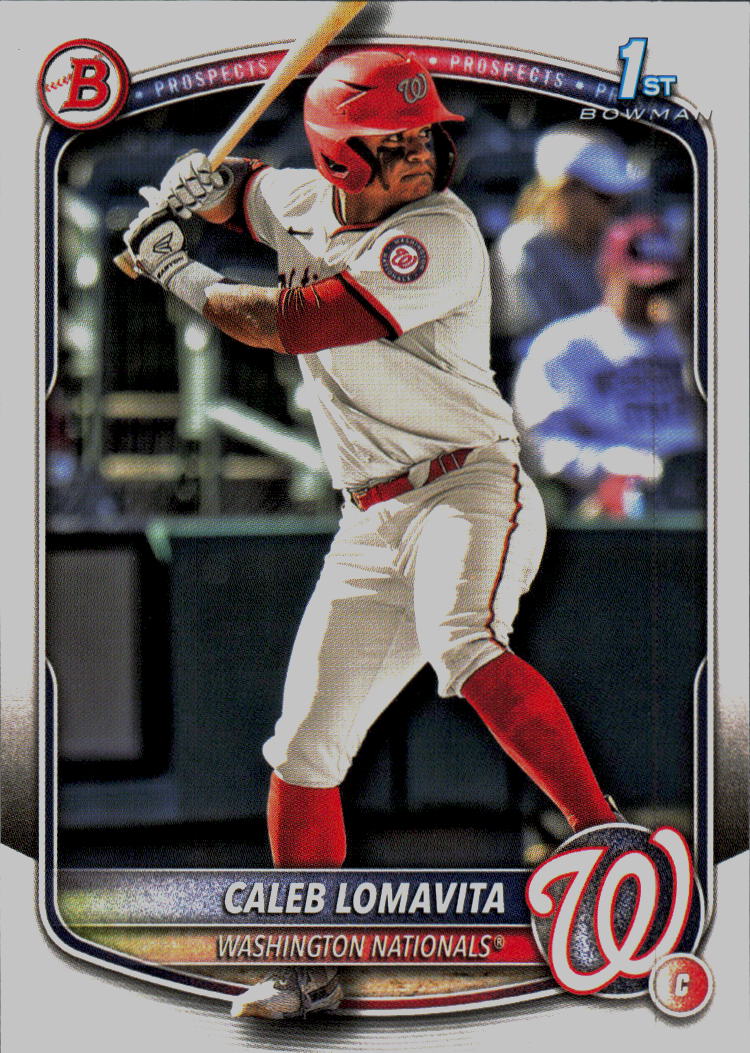 2025 Bowman #BP-120 Caleb Lomavita Prospects