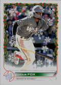 2022 Topps Holiday #HW158 Lucius Fox