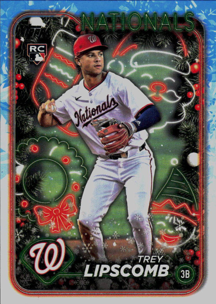 2024 Topps Holiday #H91 Trey Lipscomb