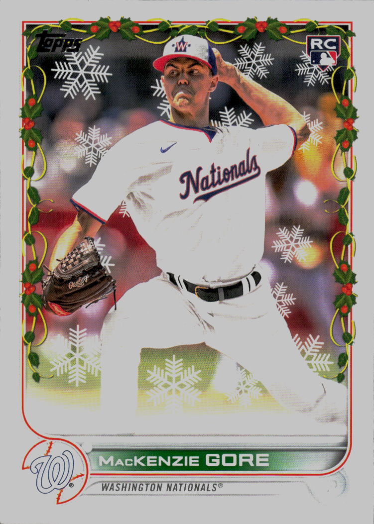 2022 Topps Holiday #HW13 MacKenzie Gore