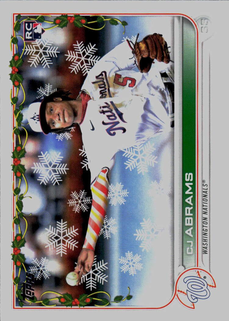 2022 Topps Holiday #HW112 CJ Abrams