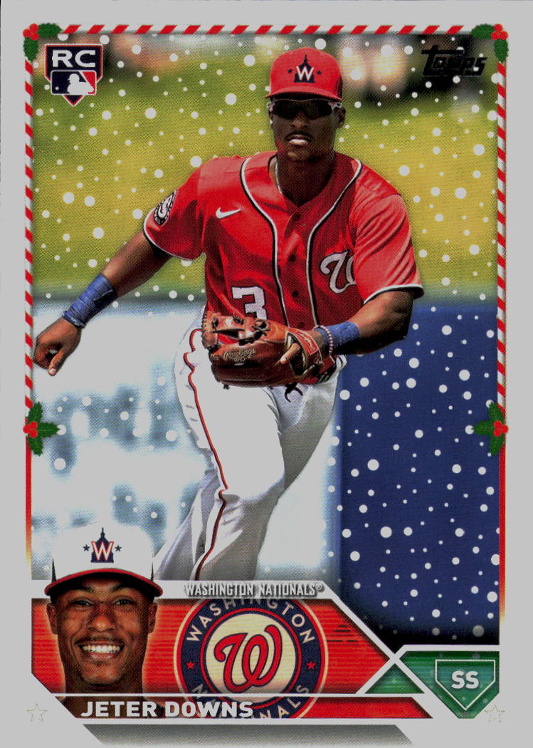 2023 Topps Holiday #H103 Jeter Downs