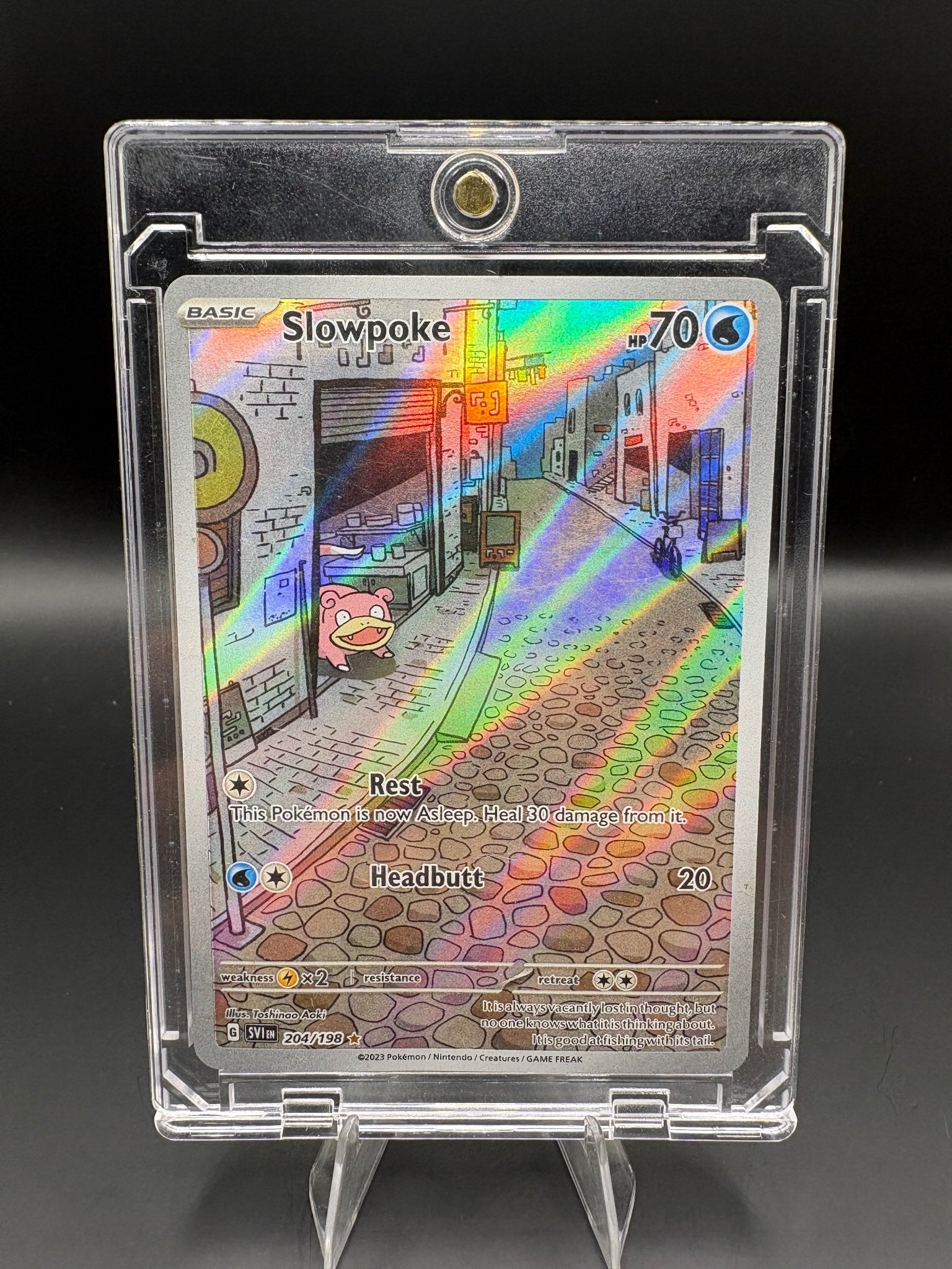 SV01: Scarlet & Violet Base Set #204/198 Slowpoke