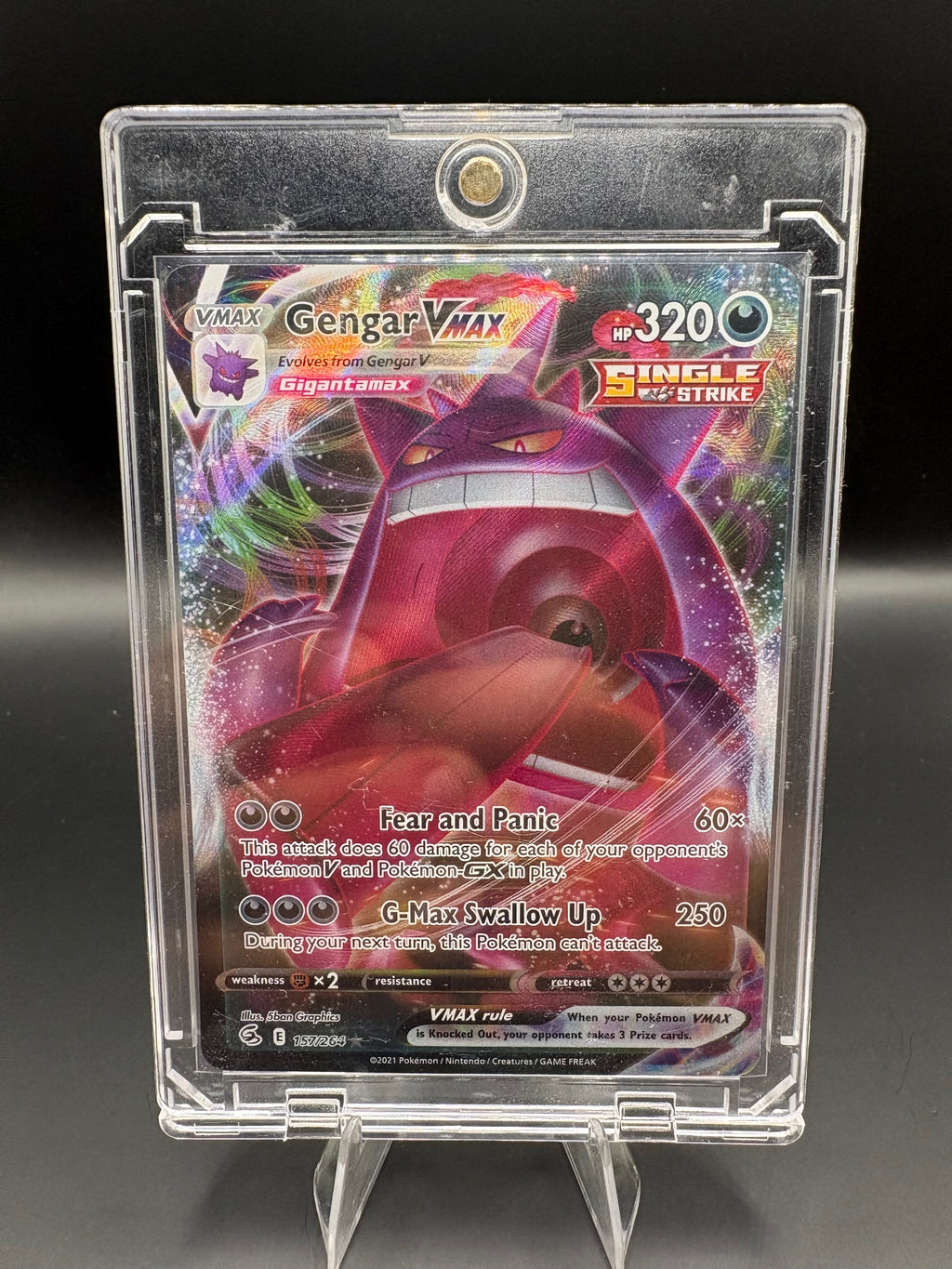 SWSH08: Fusion Strike #157/264 Gengar VMAX