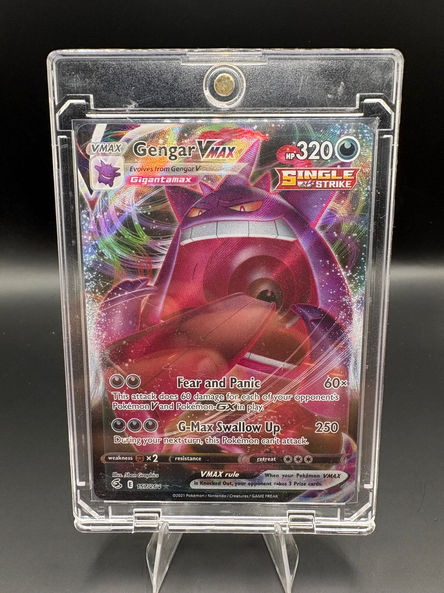 SWSH08: Fusion Strike #157/264 Gengar VMAX