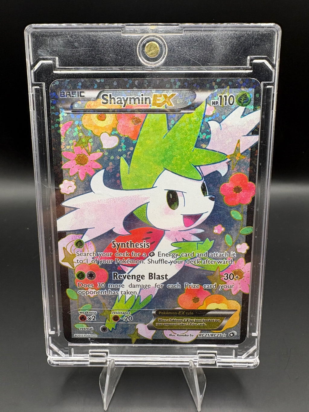 Legendary Treasures: Radiant Collection #RC21/RC25 Shaymin EX (Full Art)