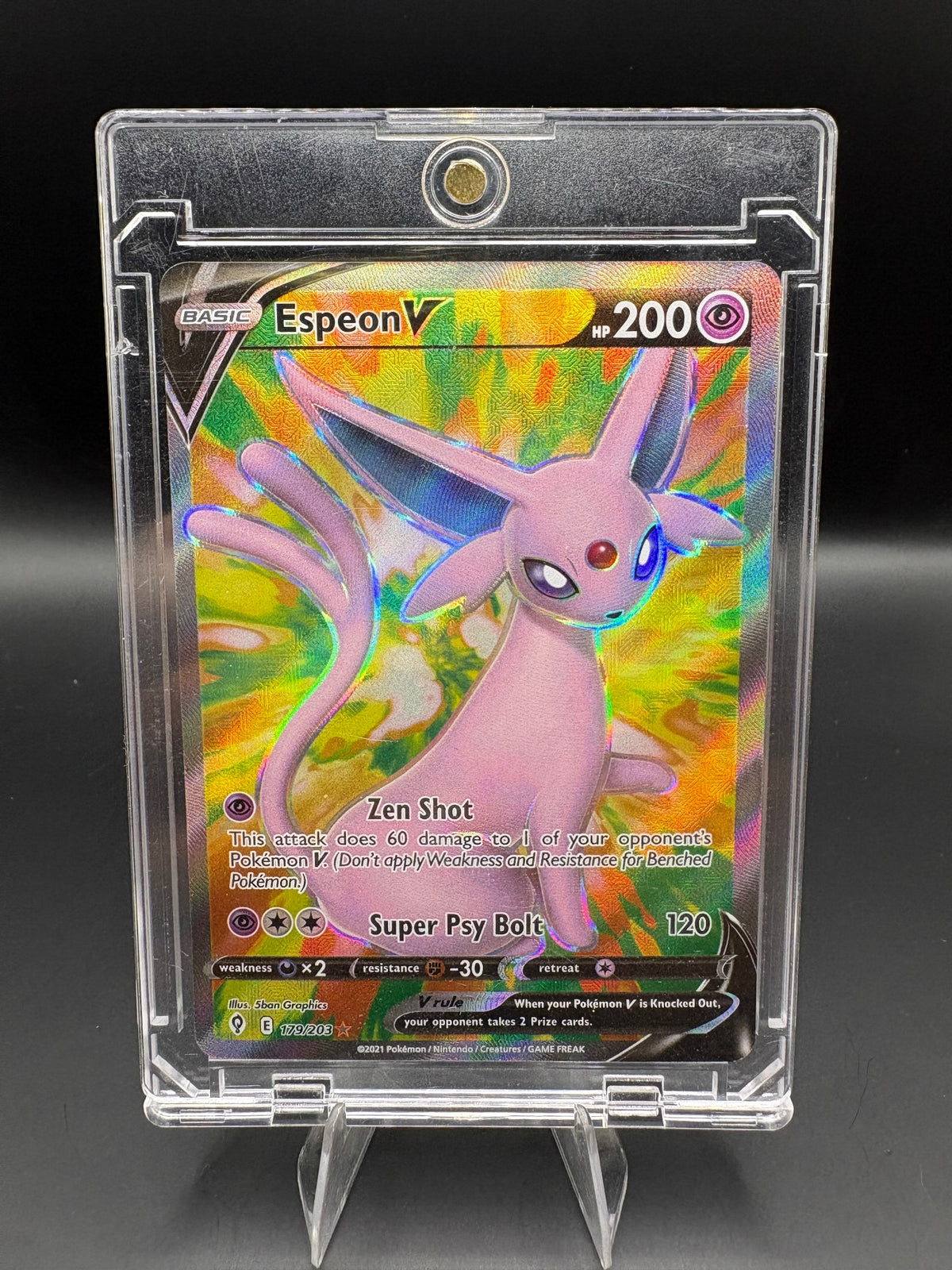 SWSH07: Evolving Skies #179/203 Espeon V (Full Art)