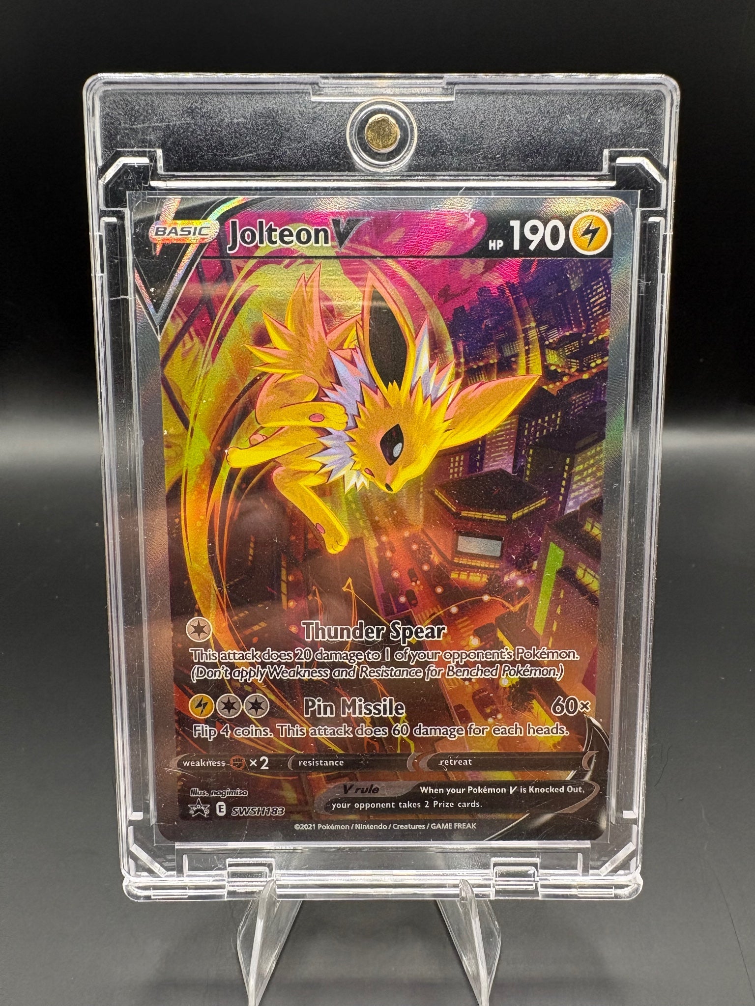 SWSH: Sword & Shield Promo Cards #SWSH183 Jolteon V