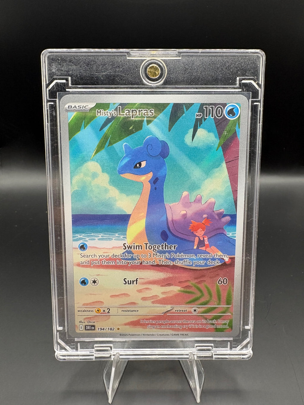 SV10: Destined Rivals #194/182 Misty's Lapras
