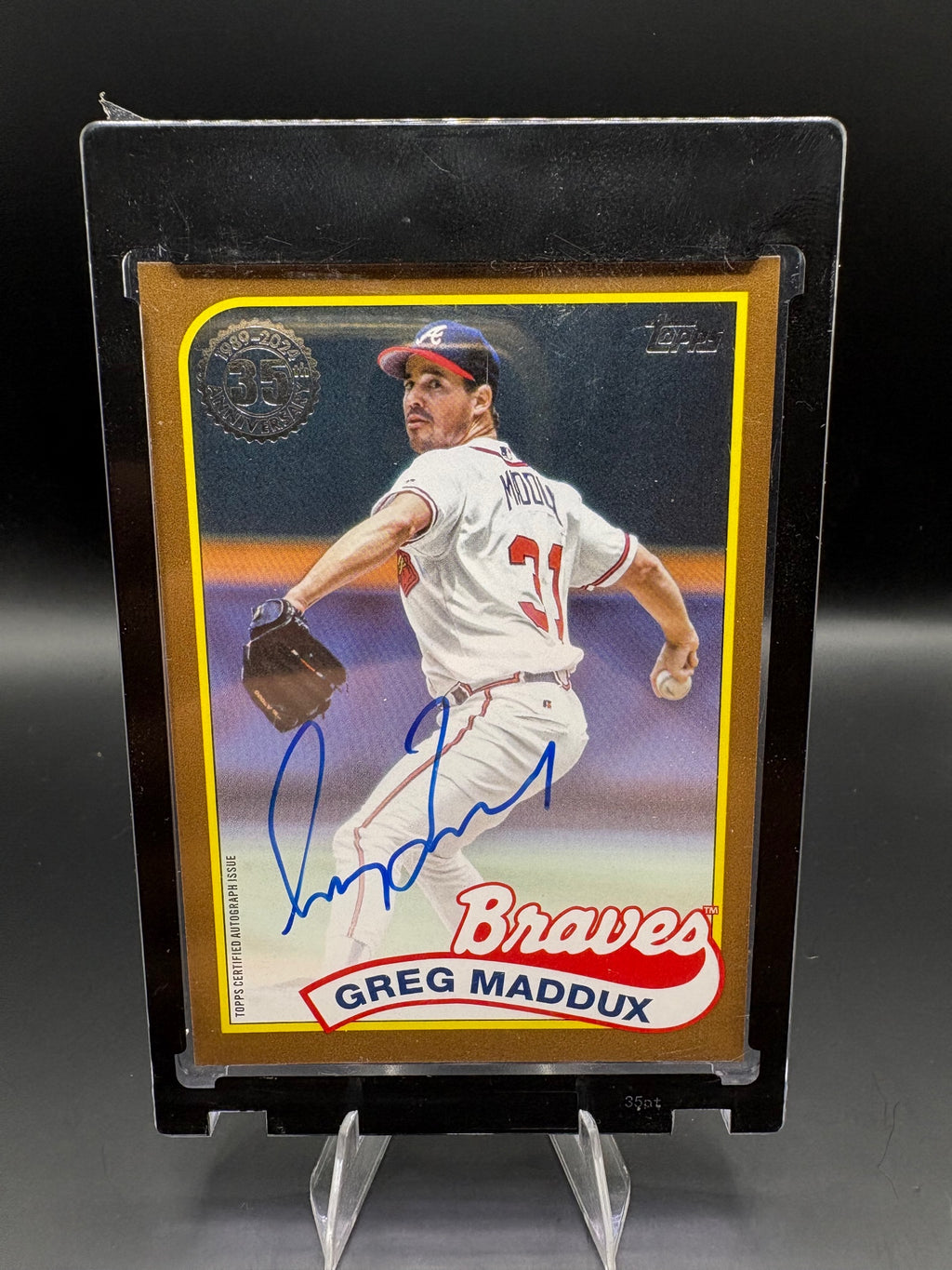 2024 Topps Update #89BA-GM Greg Maddux 35th Anniversary Autographs
