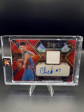 2022-23 Panini Select #RJA-CHG Chet Holmgren rja Red Wave Prizms