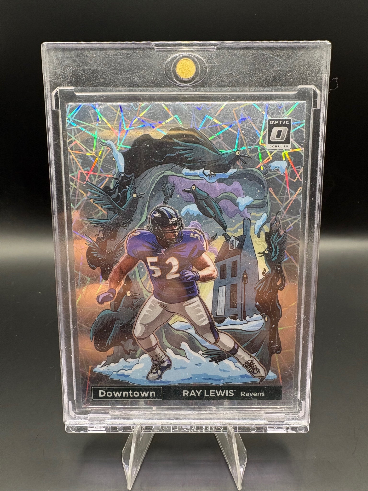 2022 Donruss Optic #DT-RL Ray Lewis Downtown