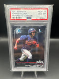 2017 Bowman #BCP127 Ronald Acuna Chrome Prospects PSA 10