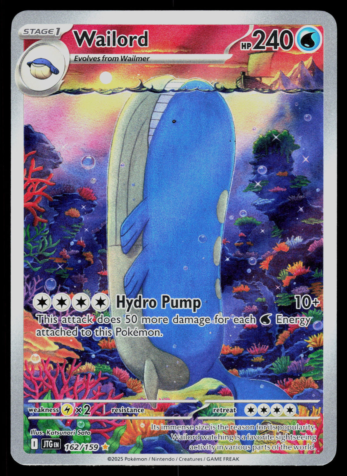 SV09: Journey Together #162/159 Wailord