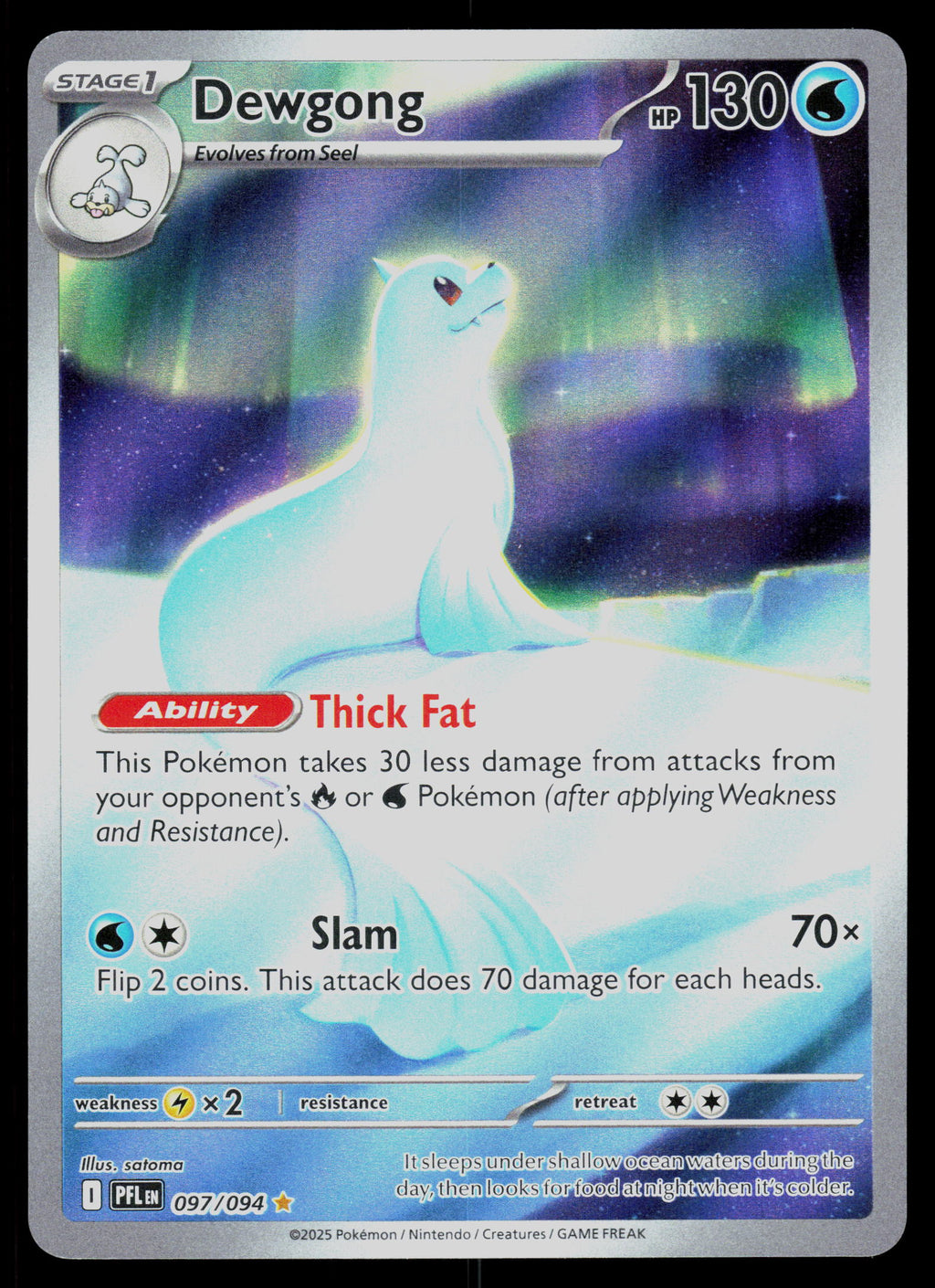 ME02: Phantasmal Flames #097/094 Dewgong
