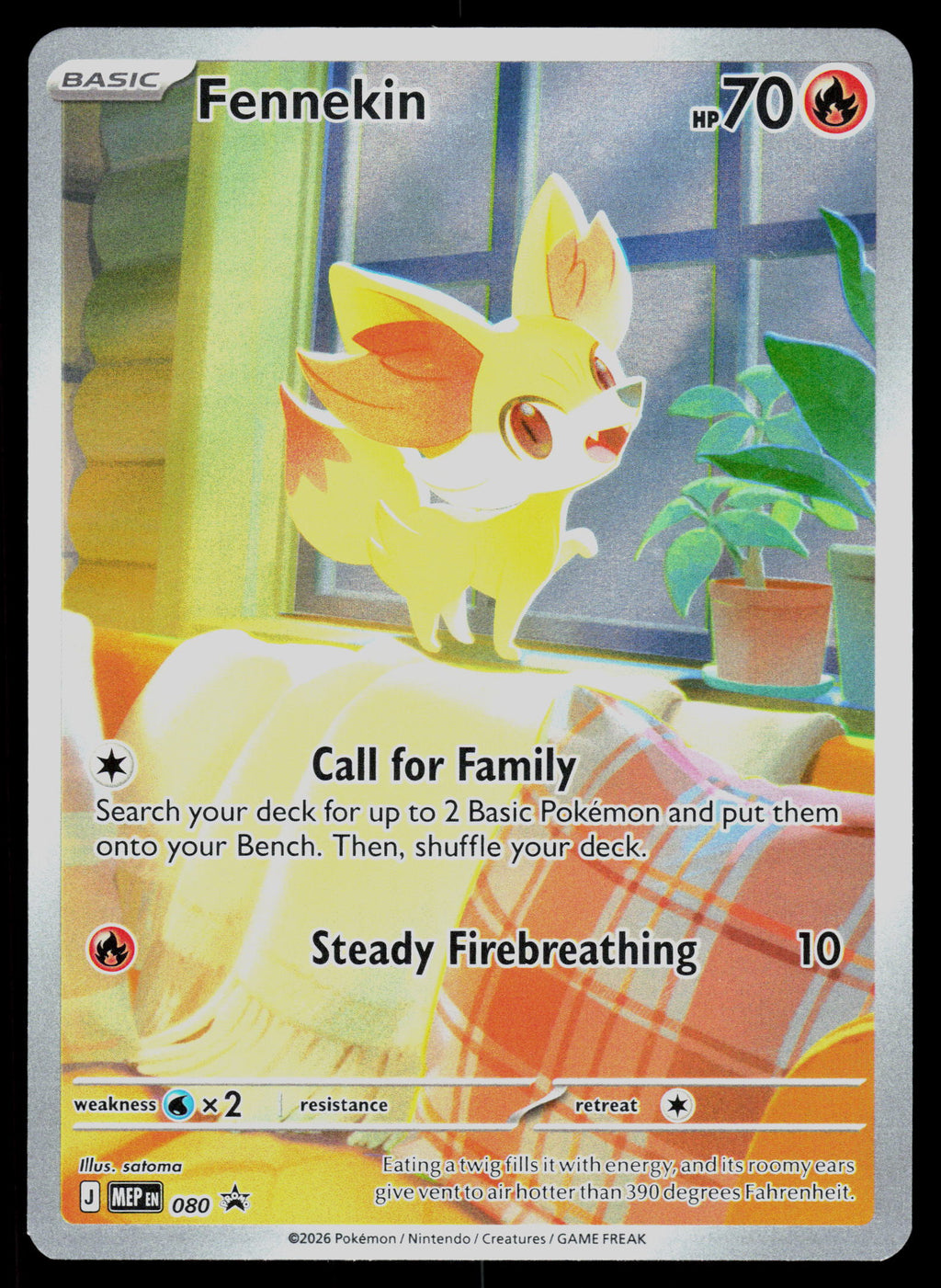 ME: Mega Evolution Promo #080 Fennekin