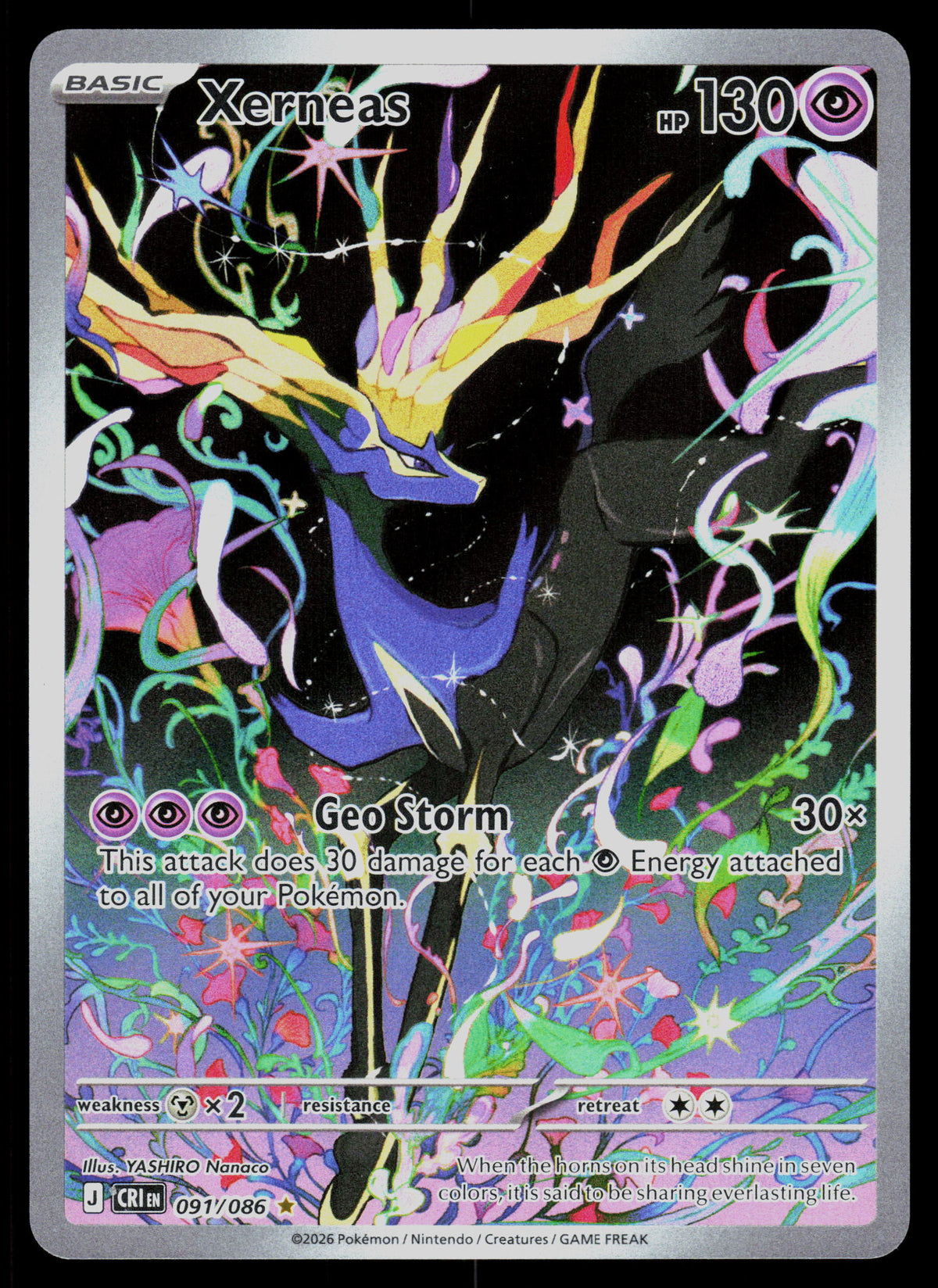 ME04: Chaos Rising #091/086 Xerneas
